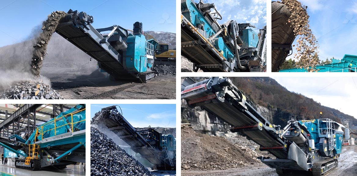 300tph Tracked Mobile Crushing Line in Malaysia